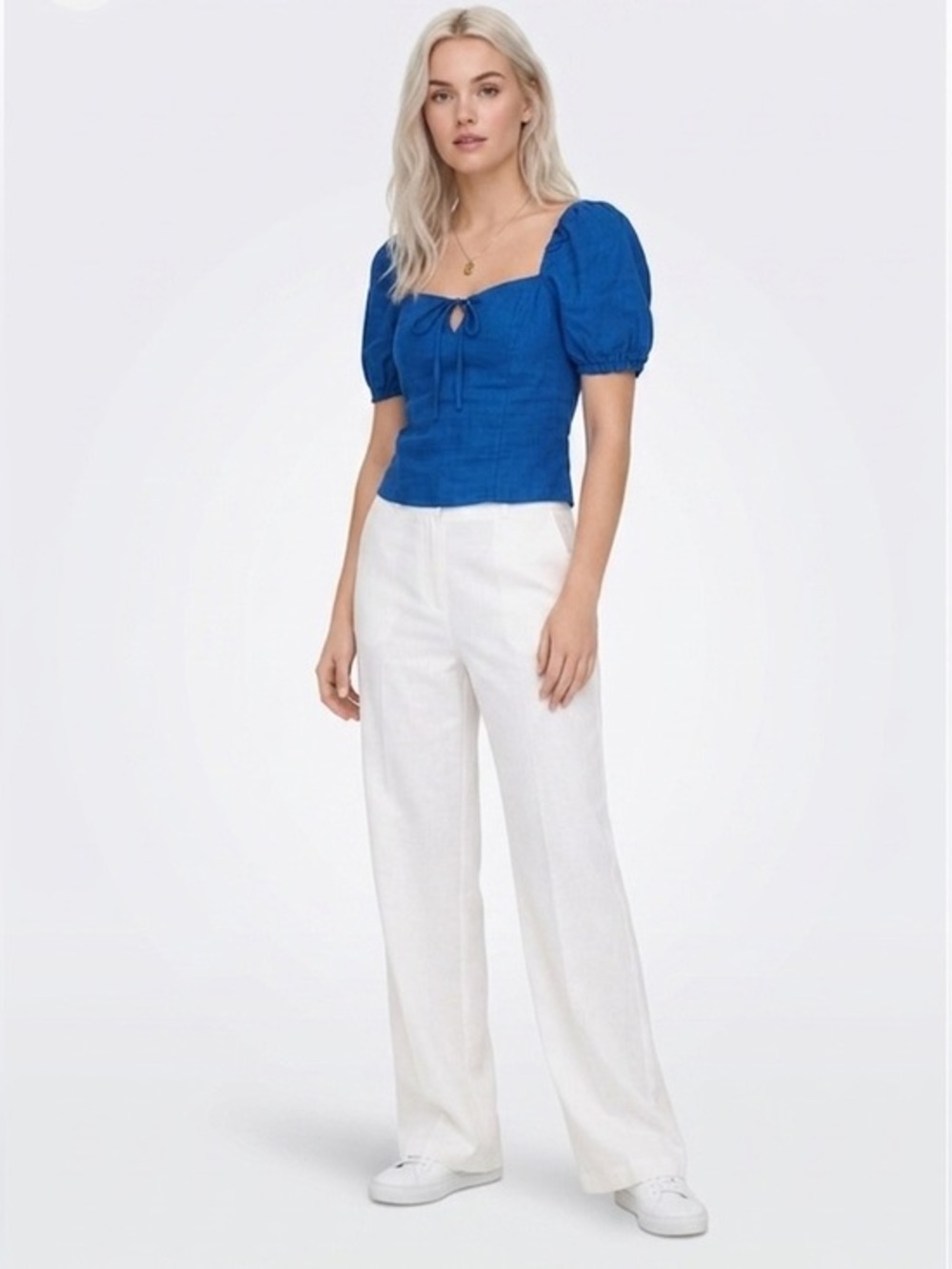 New H&M Linen Top